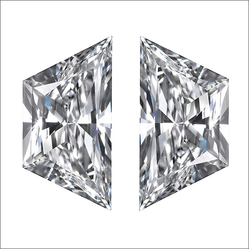 Unique Trapezoid Shape Diamond