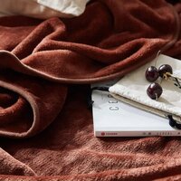 Indian Coral Mink Blanket