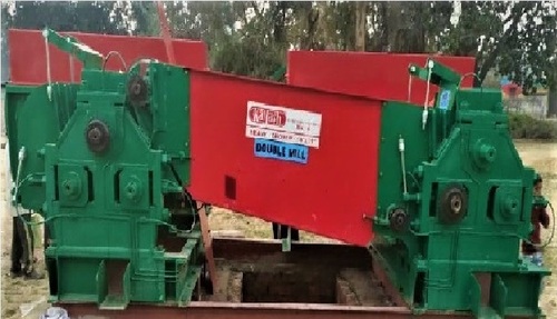 SUGARCANE CRUSHER NO.6 SUPER JUMBO 14x11 DOUBLE MILL WITH HELICAL GEAR BOXES