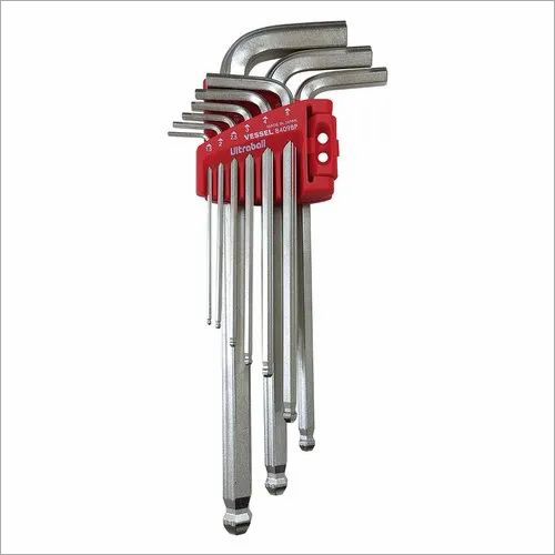 Silver Ultraball L-Wrench Allen Key Set