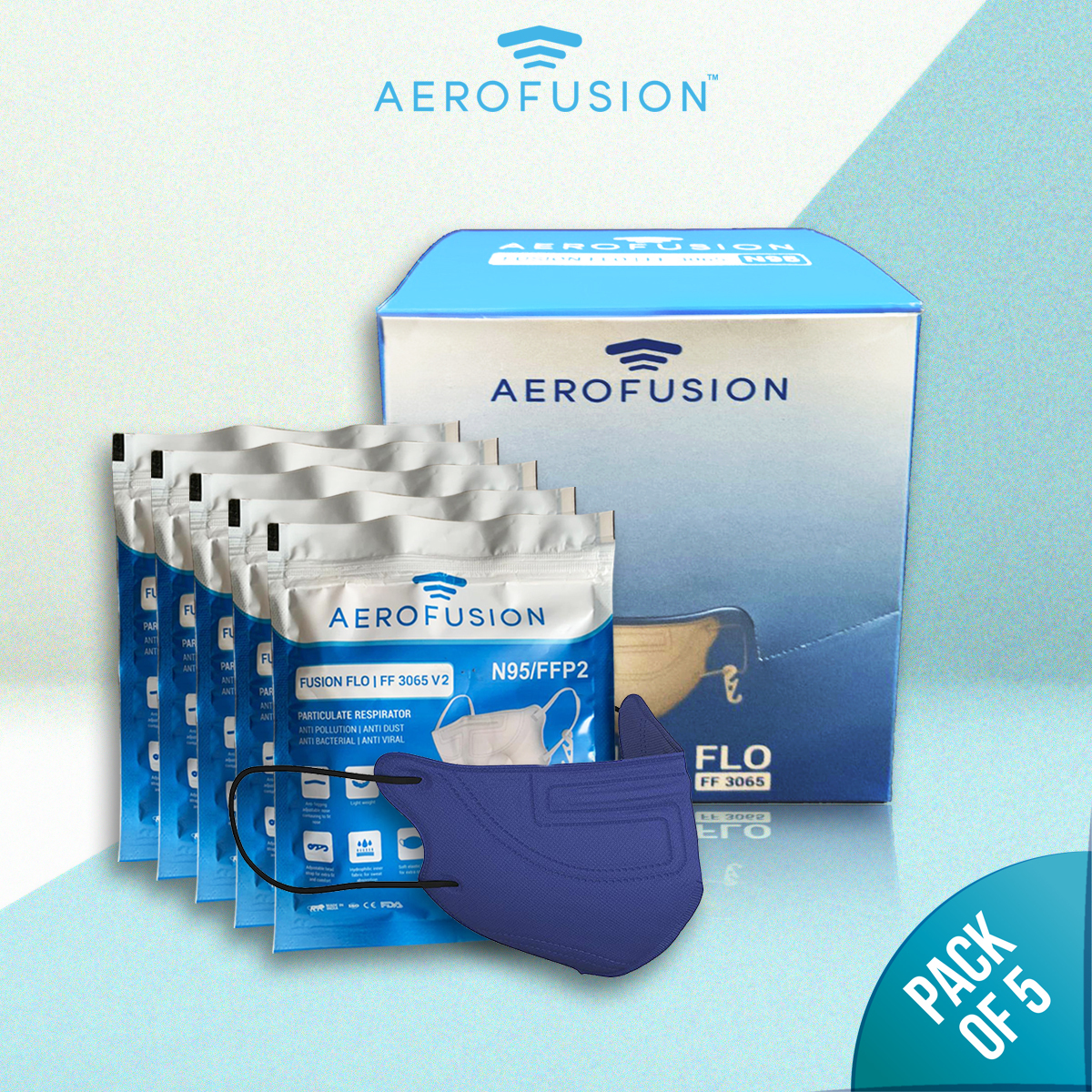 AEROFUSION FF - 3065 FF (Blue- Pack of  100-5000)