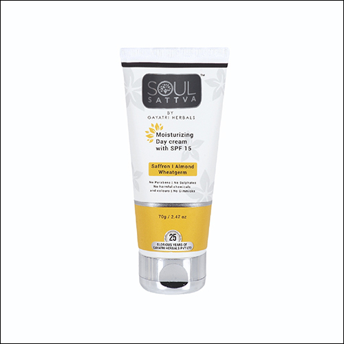 Day Cream With Spf 15 Age Group: Adult