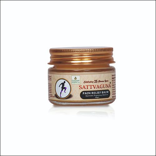 Sattvaguna Pain Relief Balm Age Group: Suitable For All Age Group
