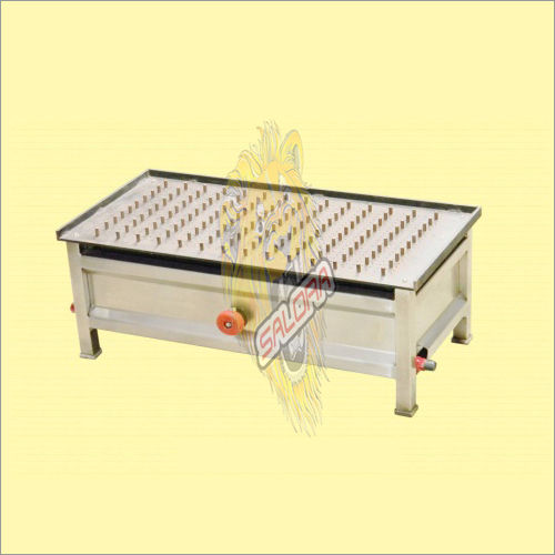 Silver 24x12x9 Roasted Papad Counter