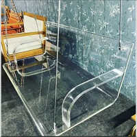 Glossy Transparent Acrylic Swing