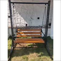Wrought Iron Swing