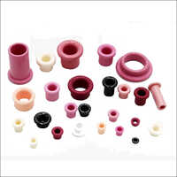 Textile Ceramic Eyelet - Alumina Ceramic, Multiple Sizes Available, All Colors, Ideal For Textile & Wire Industries, Compatible With Coiling & Weaving Machinery