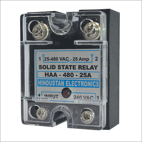 Black 25 Amp Solid State Relay