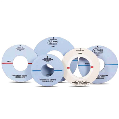 White Cylindrical Grinding Abrasive Disc