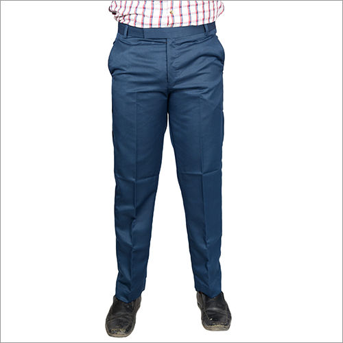 Buy Royal Blue Chanderi Pants | SSY41FEB4107/SSY41FEB | The loom