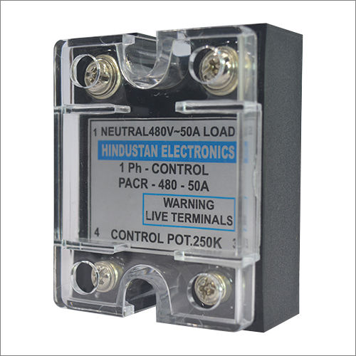 Black Pacr 480 50A Phase Angle Control Solid State Relay