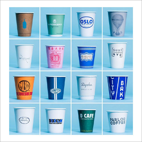Multicolor Paper Cups Without Lid