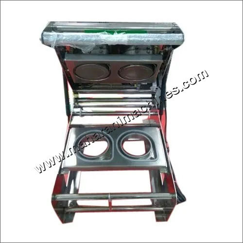 Single Phase Double Cup Sealing Machine