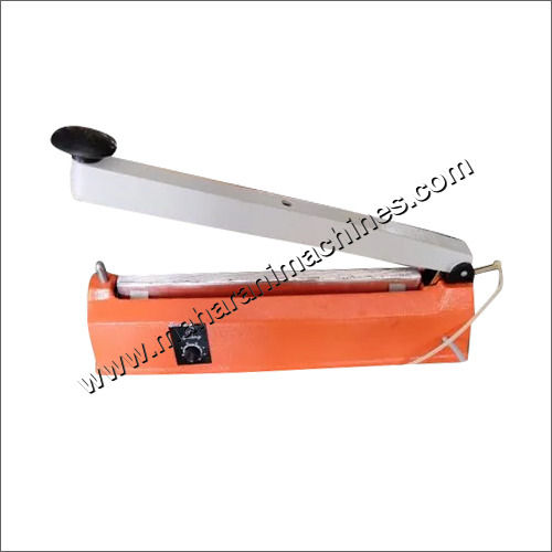 Orange And White Hand Sealing Heater Machine