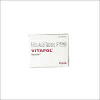 Vitafol Folic Acid Tablets - 5 Mg, 30 Count Box | Allopathic Medicine For Red Blood Cell Production, Prevents Birth Defects And Folic Acid Deficiency