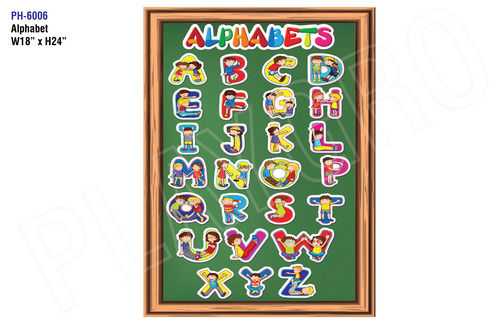 Alphabet - Educational Wall Cutout