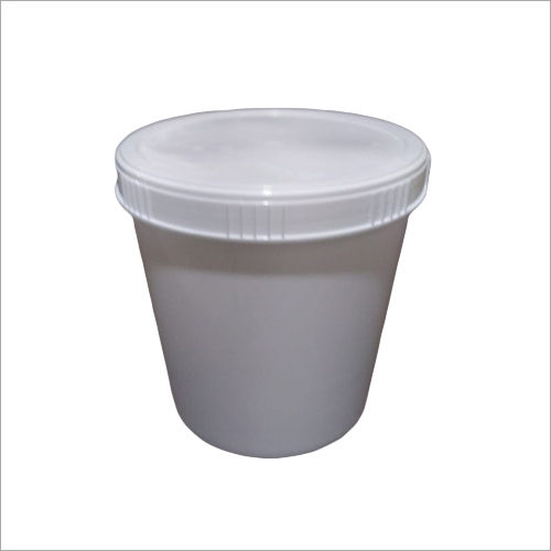 1 Kg Peanut Butter Container - Color: White