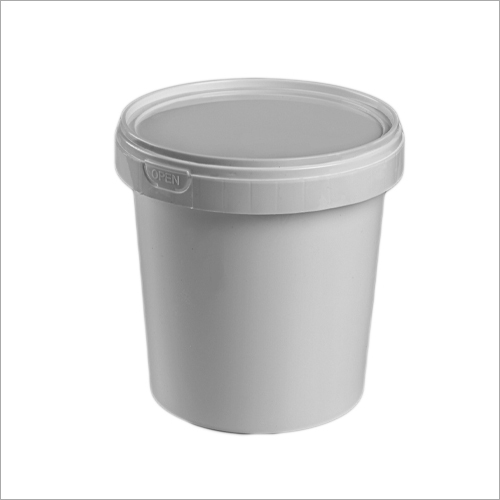 1100 ML Plastic Round Container plain