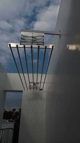 Silver Apartment Cloth Drying Hangers In Trichy  Bus Stand Near Tamilndau