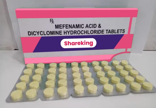 Mefenamic Acid And Dicyclomine Hcl Tablets General Medicines