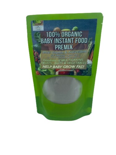 ORGANIC BABY FOOD (Premix Instant Baby Food Multi Vitamin Greens and Grains