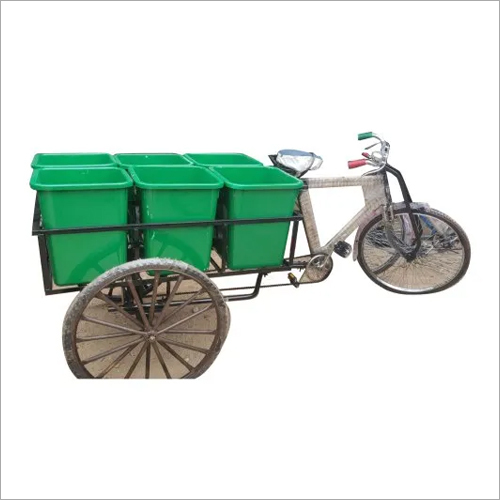 6 Bin Tricycle Rickshaw Displacement: No