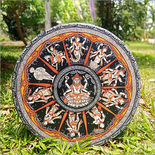 Light Weight Dasavataar Wall Decor Plate