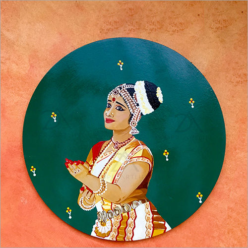 Mohiniattam Wall Decor Plate