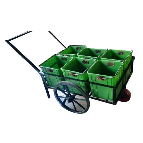 Hand Cart Wheel Barrow Trolley Application: Storage