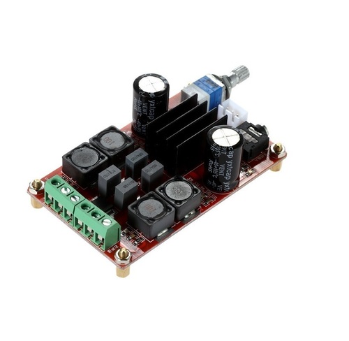 Red Tpa3116 D2 50W- 50W Dual Channel Stereo Digital Amplifier Board Dc 5V 24V Xh-M189 Power Amplifier Board