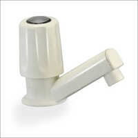 15mm Pvc Pillar Cock - Pvc Material, 15mm Size, White Color | Glossy Finish, Rectangular Shape, Lightweight, Leakage Resistant, Easy To Mount
