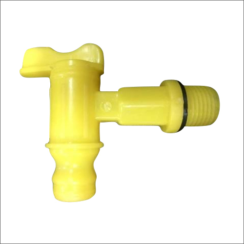 Yellow Plastic Water Tee Tap