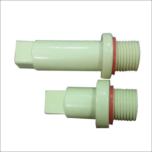 Off White Pvc Long Pipe Plug