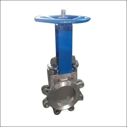 Blue Mesco Industrial Knife Edge Gate Valve