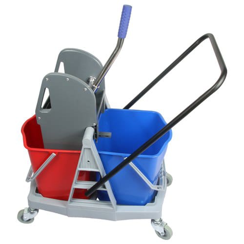 Double Bucket Wringer Trolley