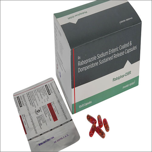 Rabeprazole Sodium Enteric Coated And Domperidone Sustained Release Capsules General Medicines