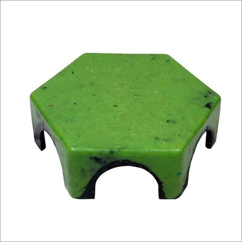 Green Bathroom Stool