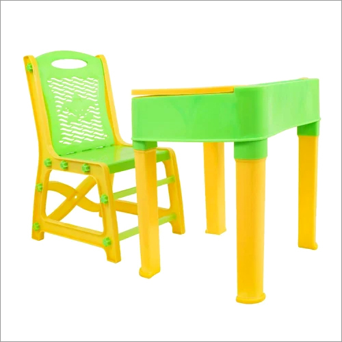 Kids Plastic Study Table Chair Set
