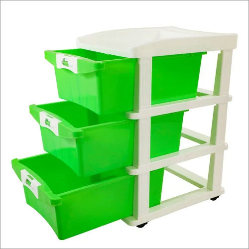 Multipurpose Plastic 3 Drawer Storage