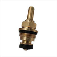 Continantal Brass Spindle - Brass, 24x1.5 Mm, Golden | 92 Grams, Ideal For Bathroom Fittings, Durable And Elegant Design
