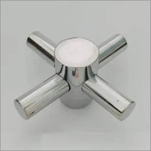 Silver Bathroom Faucet Handle