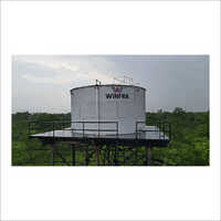 Zinc Aluminium Water Storage Tank - 15kl To 5000kl Capacity, Grey Color - Maintenance-free, Uv Resistant, Zero Contamination, 30+ Years Lifespan