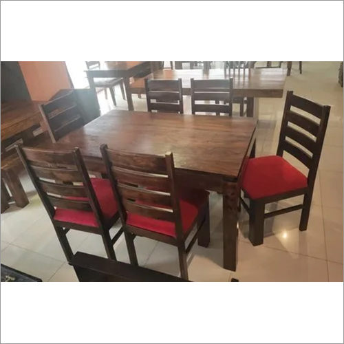 Sheesham Wooden Dining Table Set