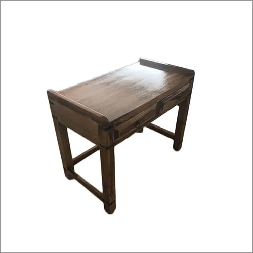 Brown Wooden Study Table