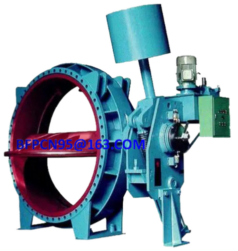 Hydropower Station Automatic Pressure Retaining Hydraulic Control Butterfly Valve Application: Water