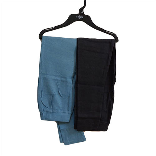 Blue Cotton Legging For Women