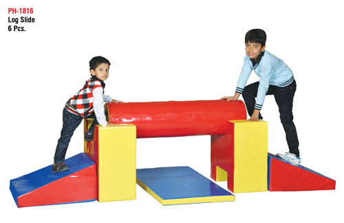 Log Slide-Indoor Play Equipment