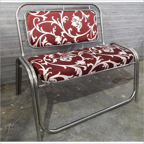 Stainless Steel Two Seater Sofa