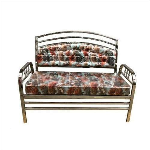 Printed Stainless Steel Sofa