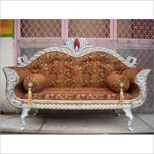 Brown Metal Stage Couch Sofa